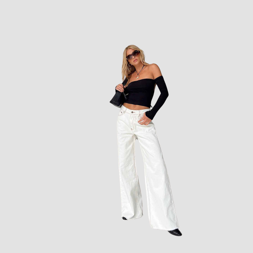 Thea | Relaxed Wide-Leg Jeans