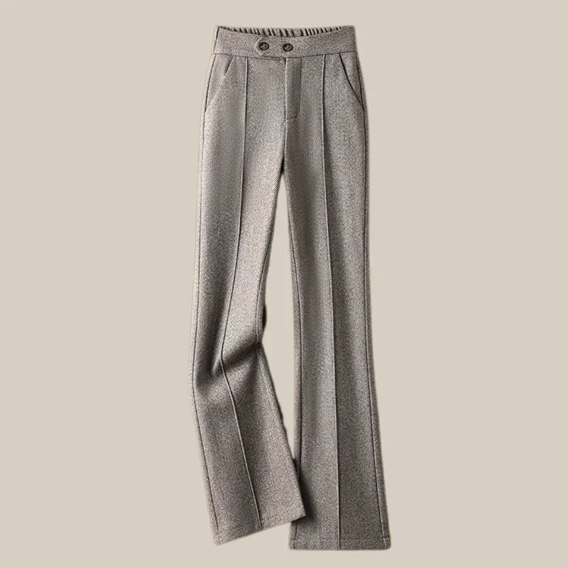 Arden | Wool-Blend Flare Trousers
