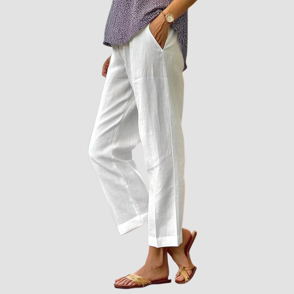 Oona |  Linen Trousers