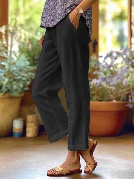 Oona |  Linen Trousers