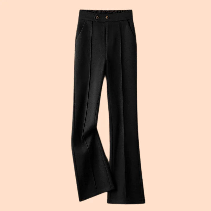 Arden | Wool-Blend Flare Trousers