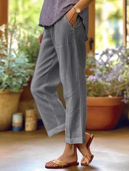 Oona |  Linen Trousers