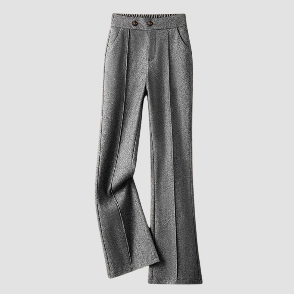 Arden | Wool-Blend Flare Trousers